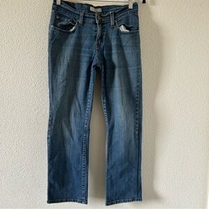 Levi’s Women’s Curvy Jean 10p Medium Blue Stretchy Casual Everyday